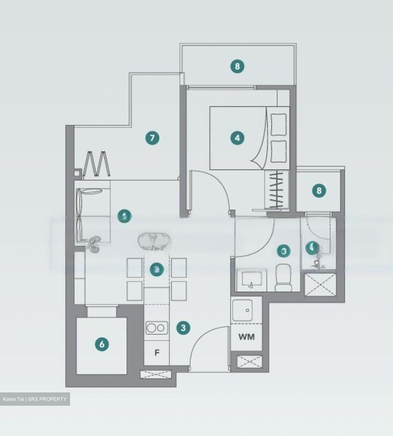 Okio (D12), Apartment #473478211